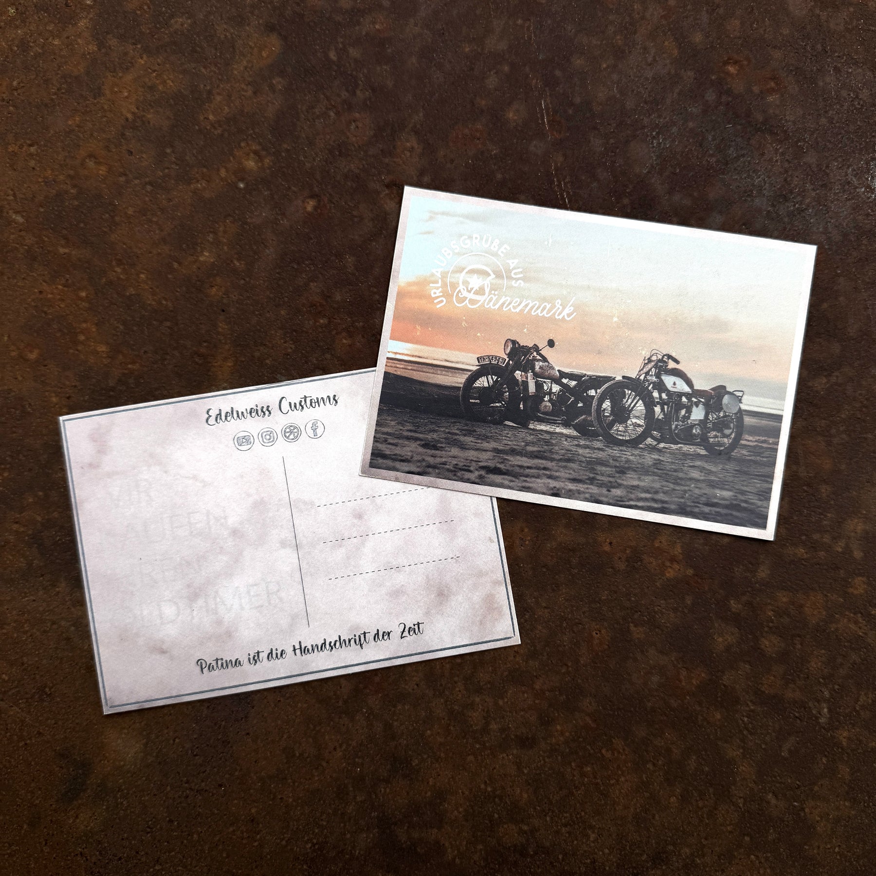 Postkarte Urlaubsgrüße aus Dänemark