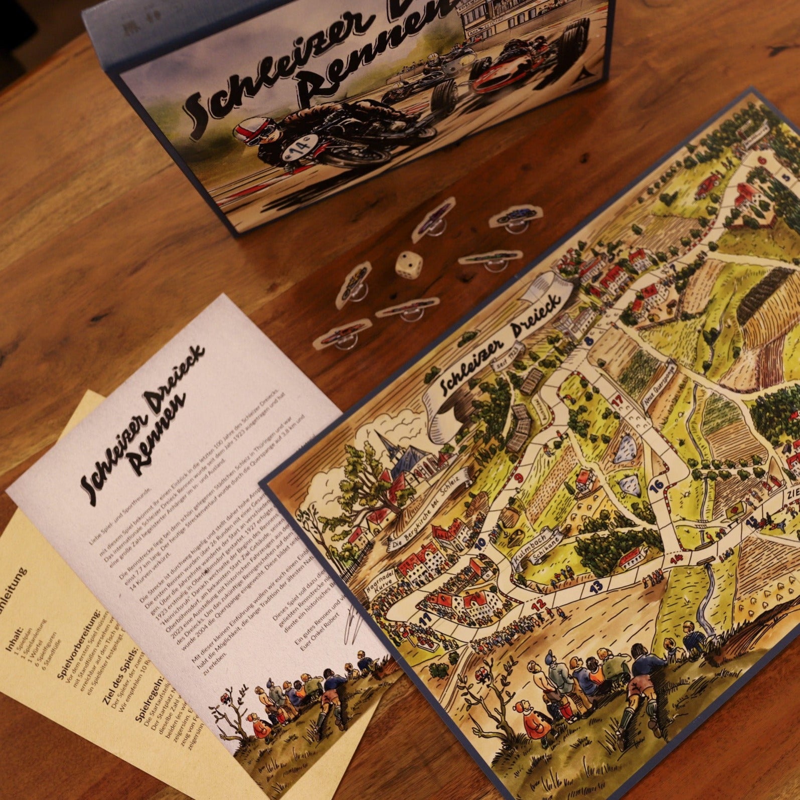 Schleizer Dreieck Rennen - Das Brettspiel