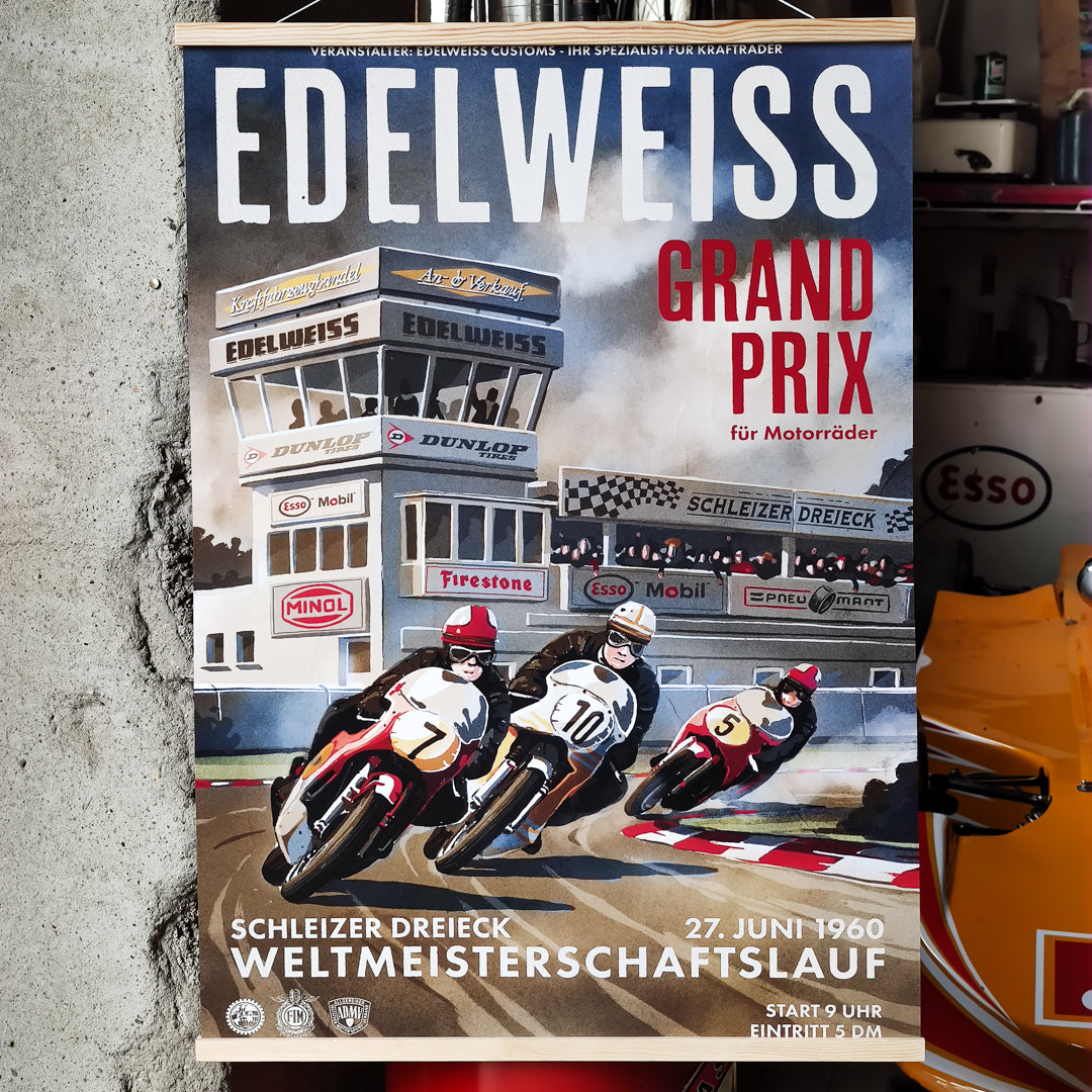 Posterleisten aus Holz