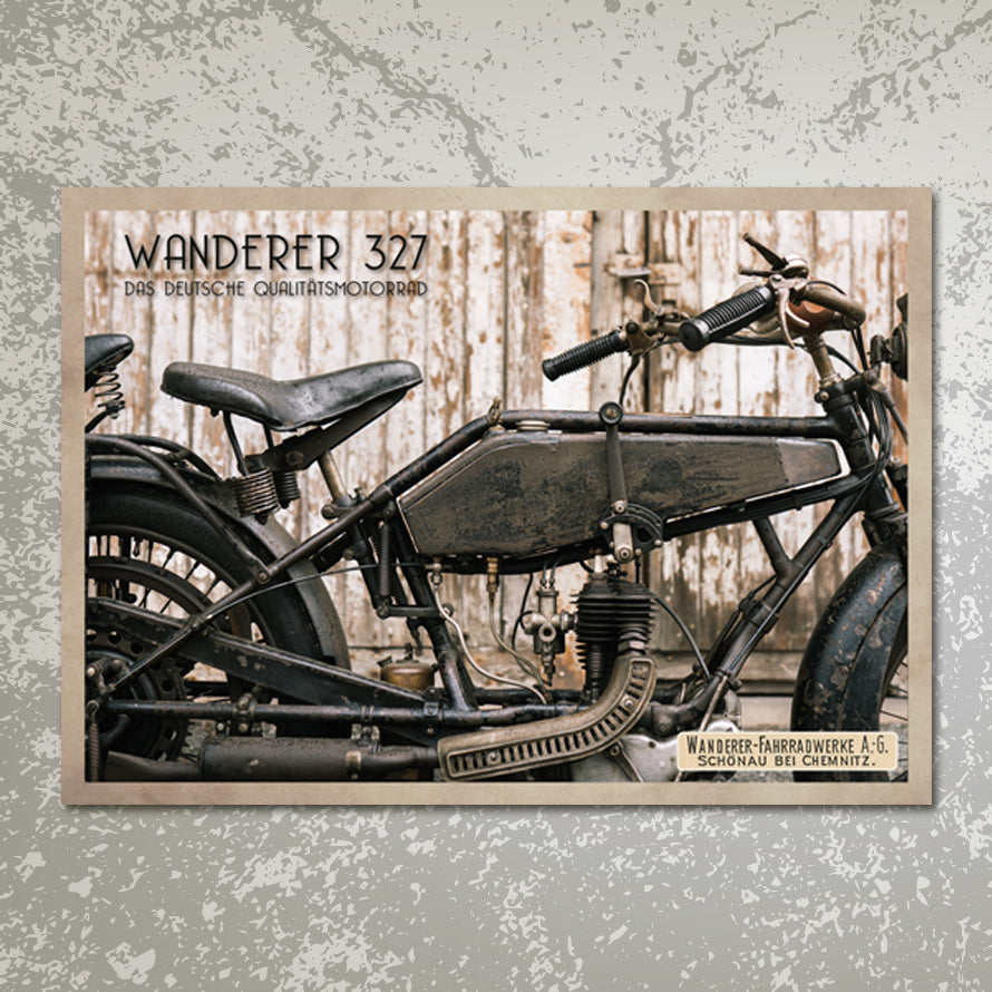 Postkarte Wanderer 327