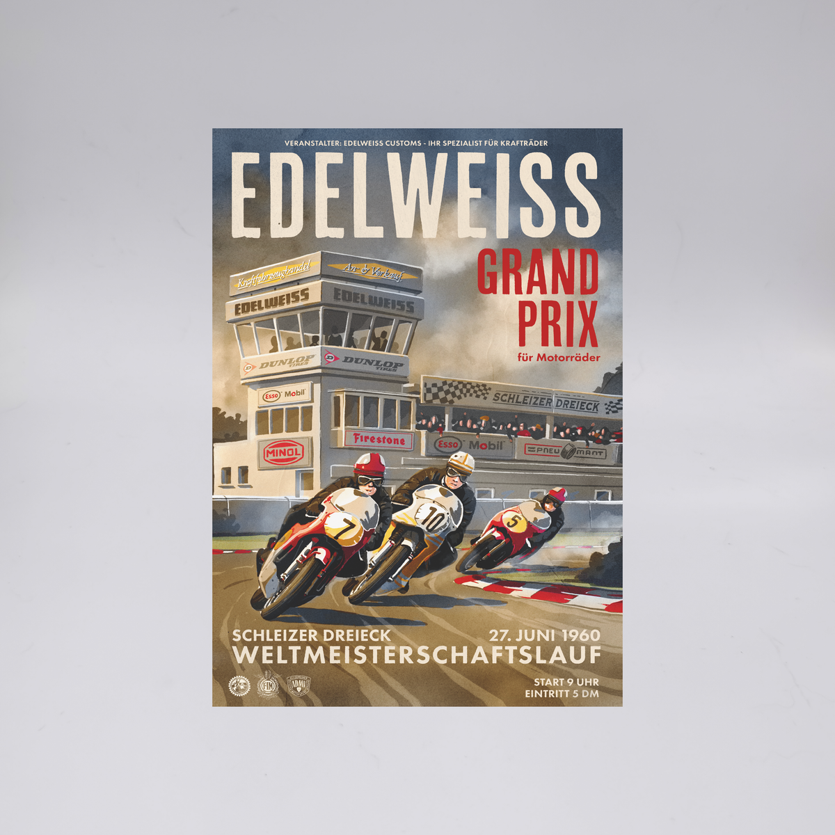 Edelweiss Grand Prix Poster