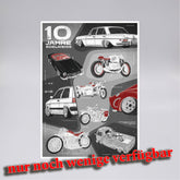 10 Jahre Edelweiss Customs Poster