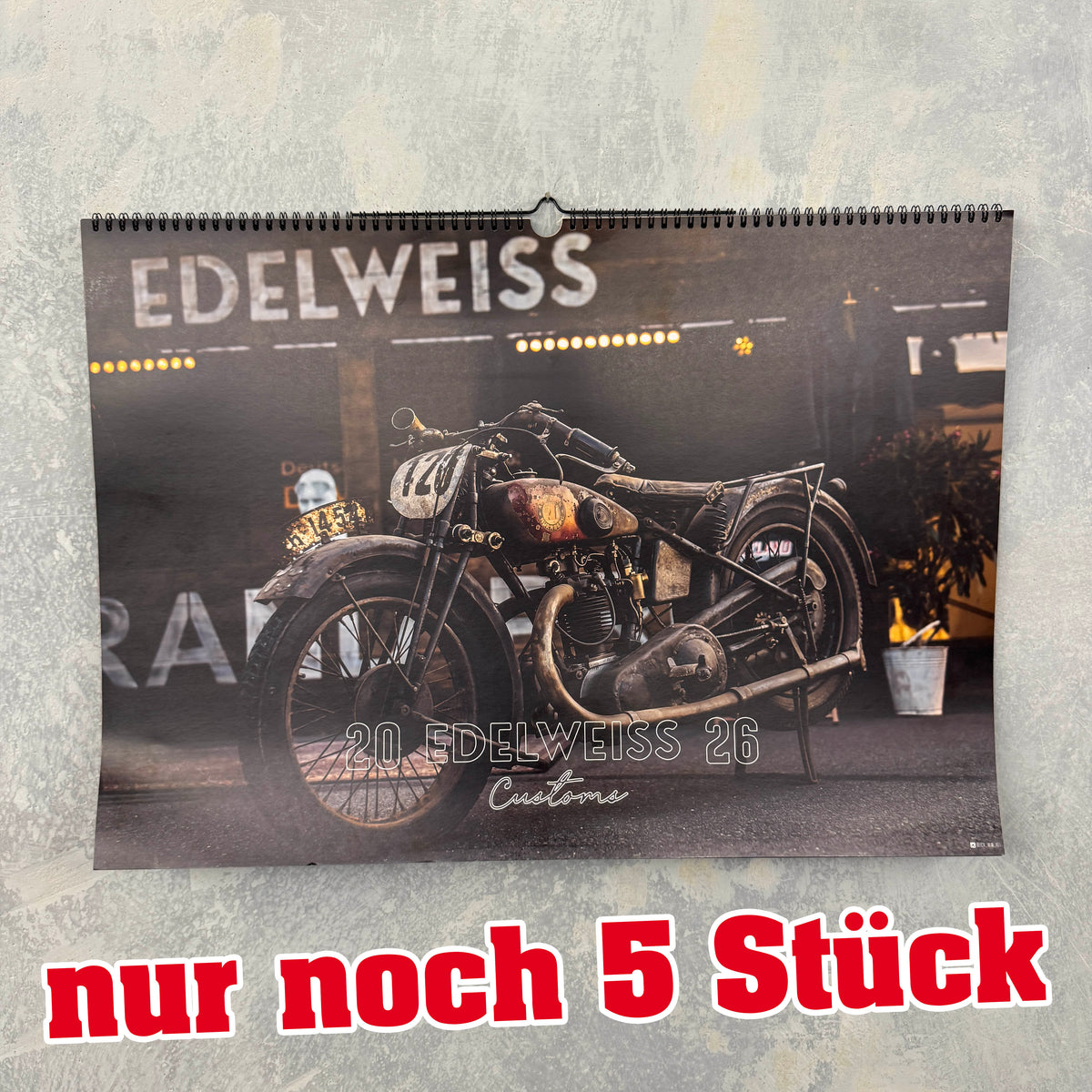Edelweiss Kalender 2026 (A2 & A5)