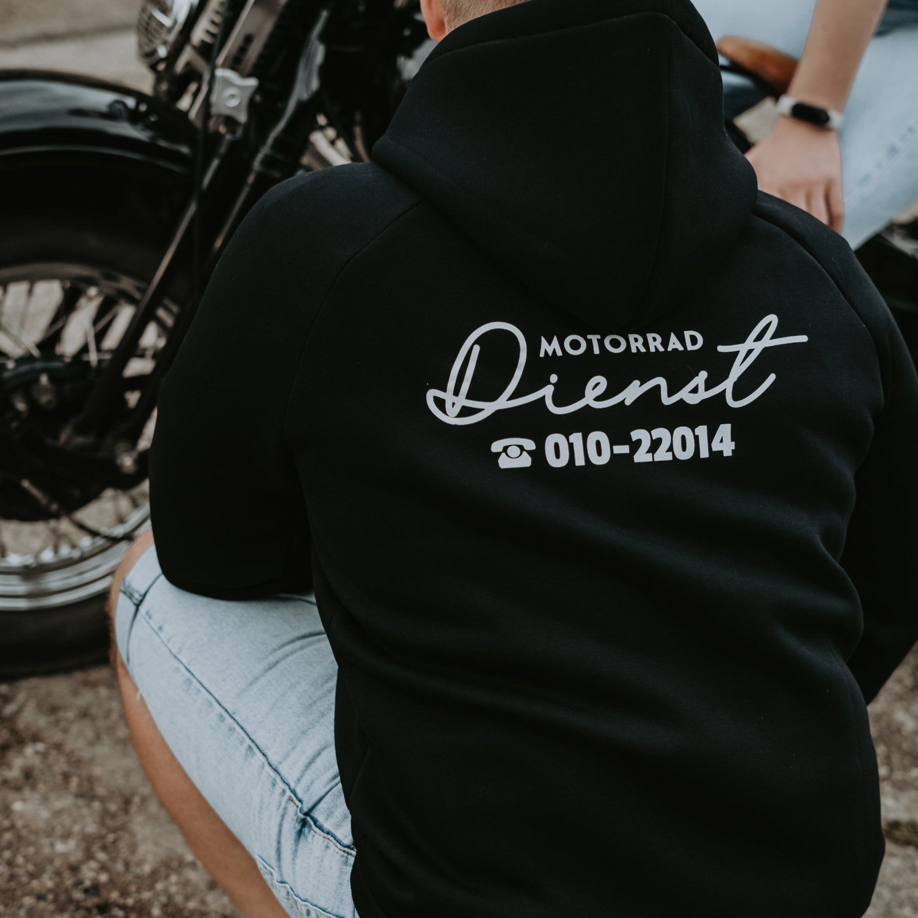 Motorrad Dienst Hoodie