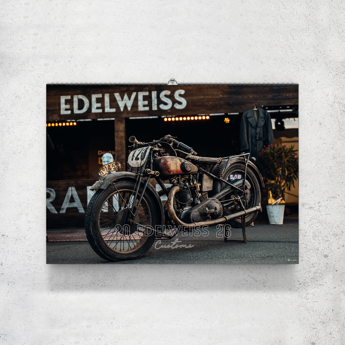 Edelweiss Kalender 2026 (A2 & A5)