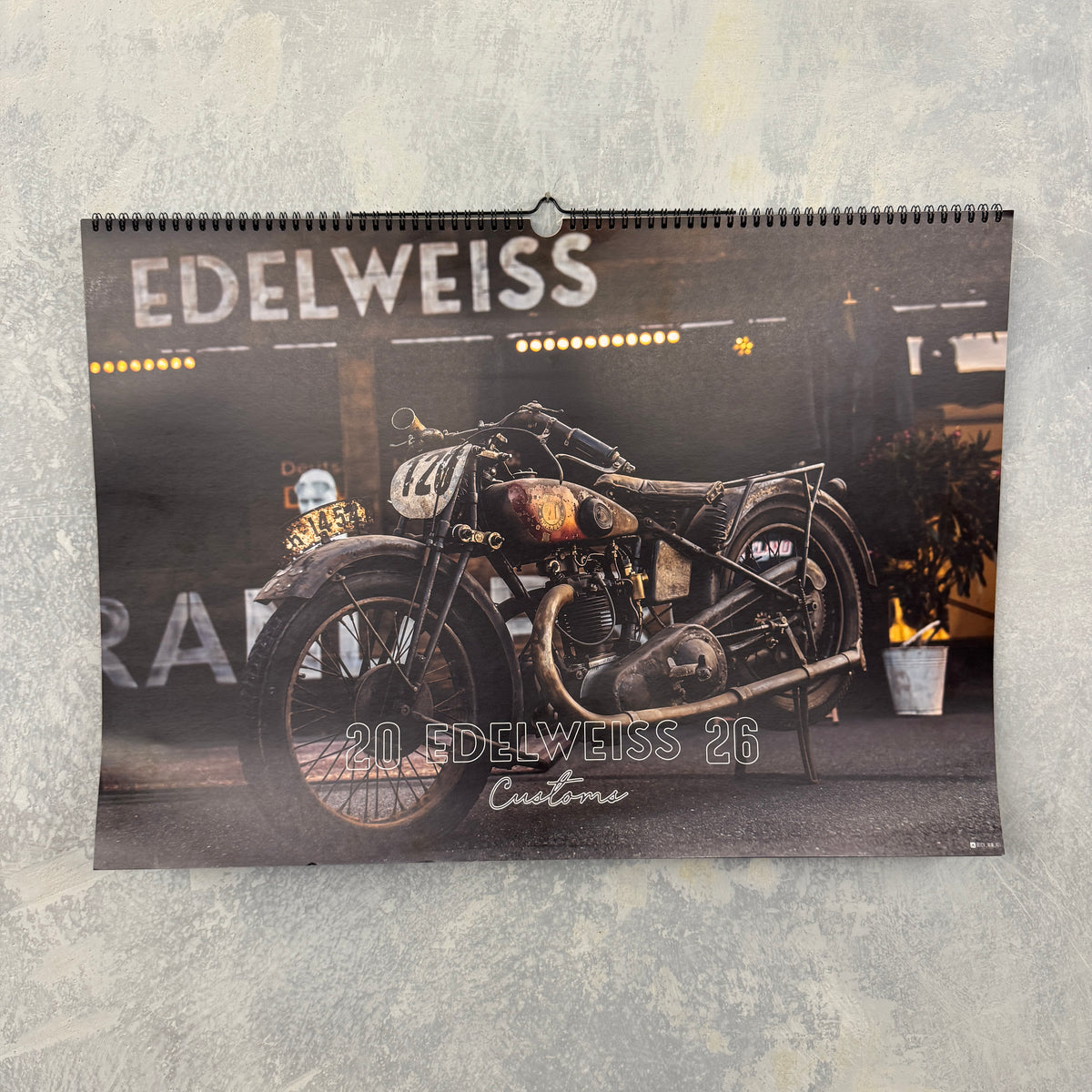 Edelweiss Kalender 2026 (A2 & A5)