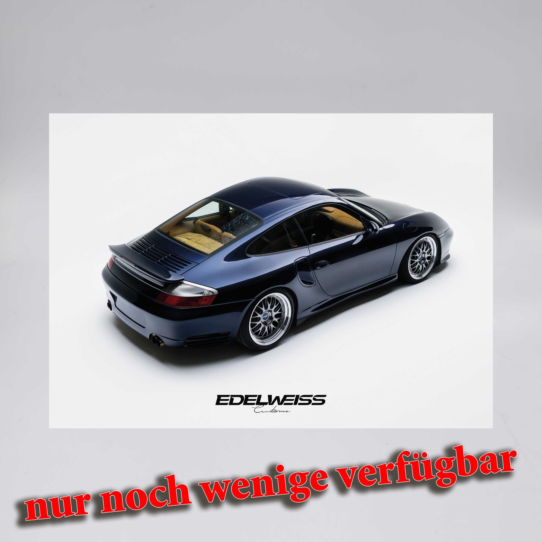 Porsche 996 Turbo Poster