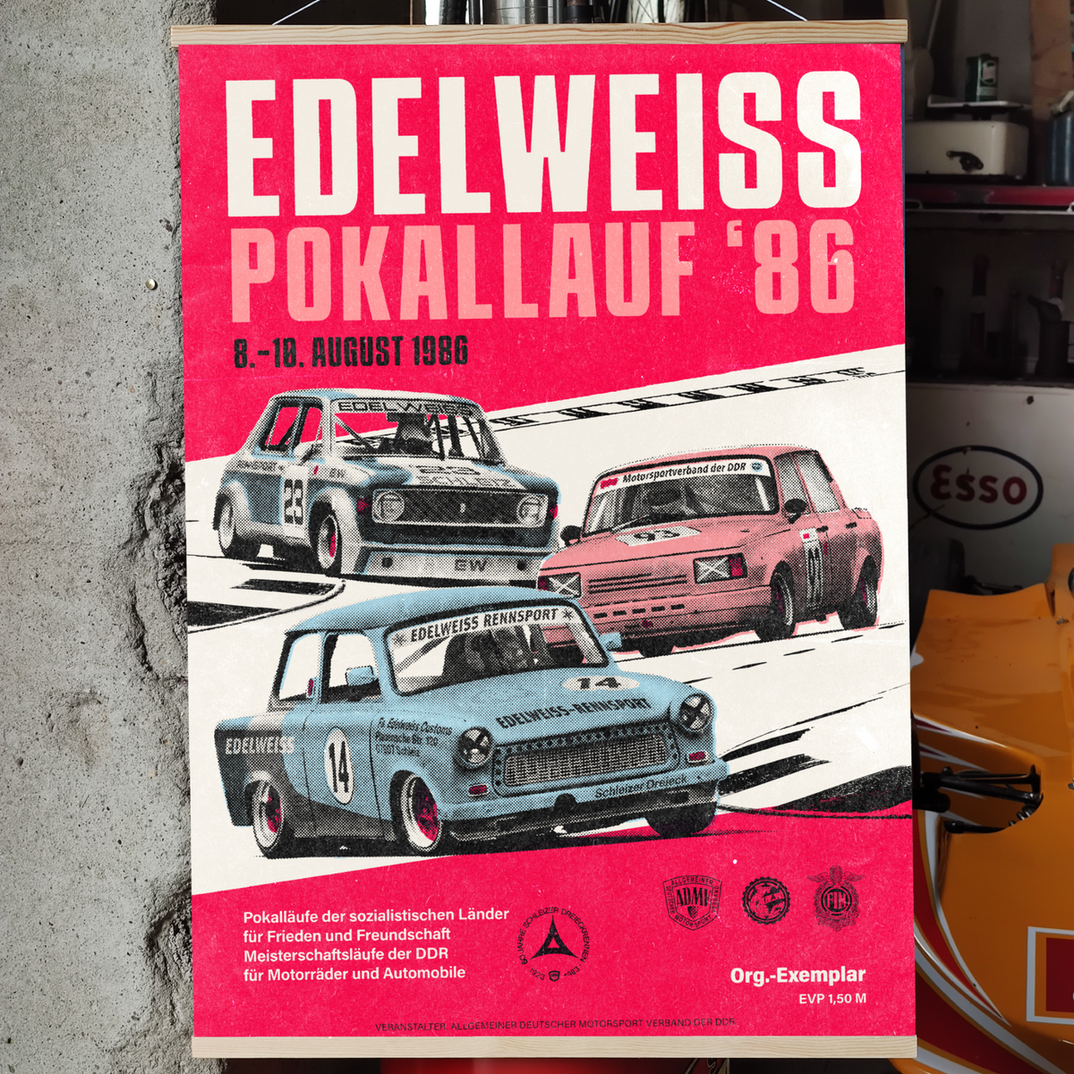 Edelweiss Pokallauf '86 Poster